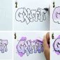 Kumpulan Sketsa Gambar Grafiti Keren Dan Mudah
