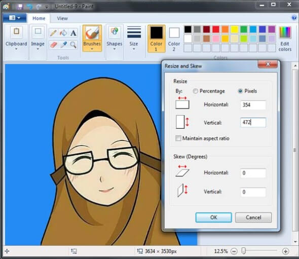 Konversi Ukuran Pas Foto 3x4 ke Mm, Cm, Inch, Pixel