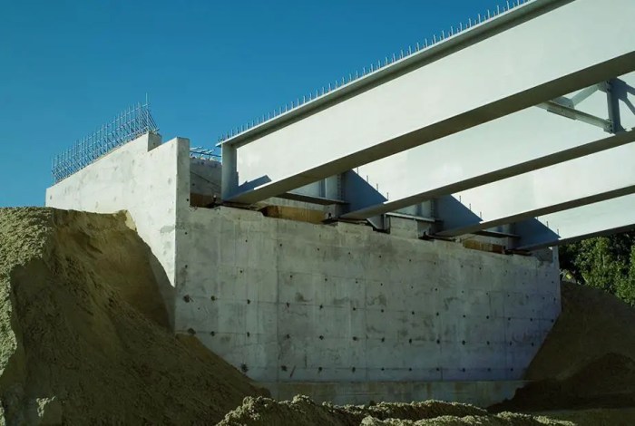 Abutment bridge examples types study