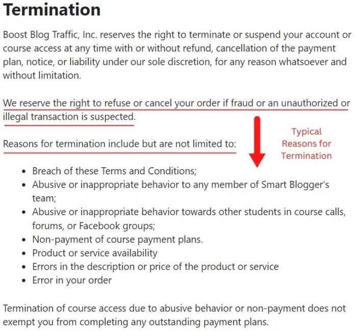 Terms conditions card gift sample samples example check